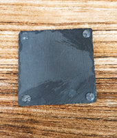 Personalised Slate Coaster 9 x 9cm