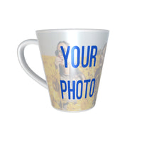 Your Photo or Logo Mugs. Printed Cups. Personalised Latte Coffee 11oz 12oz 17oz