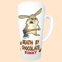 "DEATH BY CHOCOLATE BUNNY" Mugs