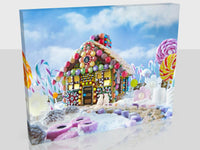 Very Sweet Gingerbread House Christmas Print In Five Sizes