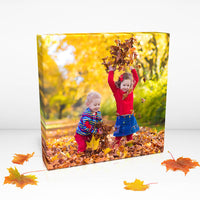 Your Photo on Luxury Canvas w/ Pine Frame