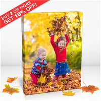 Your Photo on Luxury Canvas w/ Pine Frame