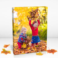 Your Photo on Luxury Canvas w/ Pine Frame