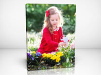 Your Photo on Luxury Canvas w/ Pine Frame