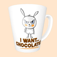 "I WANT CHOCOLATE" Mugs