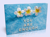 You Are Enough Mental Health Canvas Available In 3 Sizes