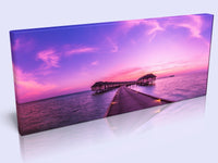 Purple Paradise Sunset Available In 2 Panoramic Sizes.