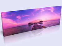 Purple Paradise Sunset Available In 2 Panoramic Sizes.