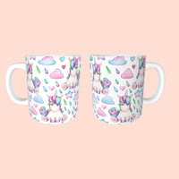 Cute Funny Unicorn And Cloud 11oz mug